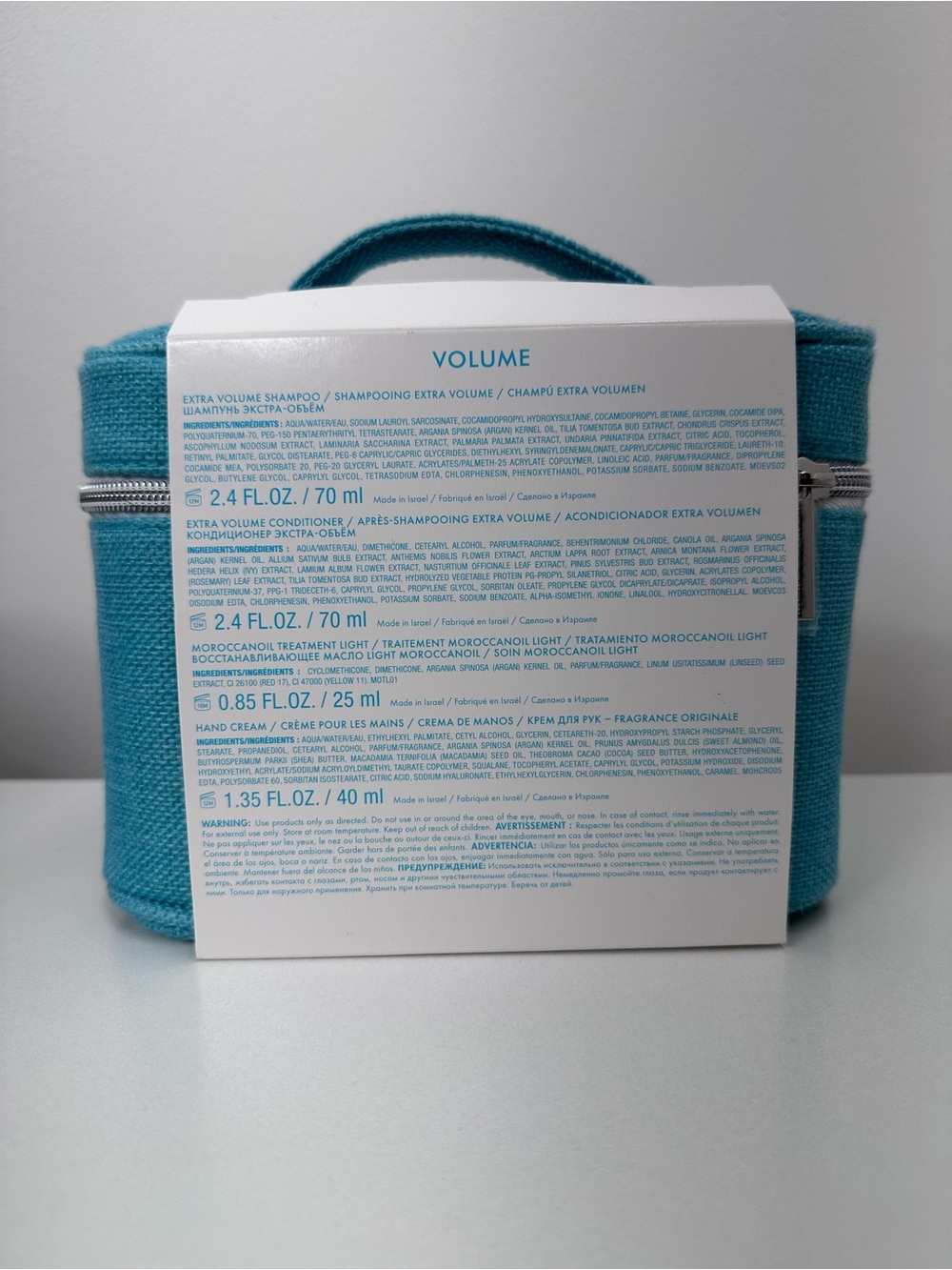 Moroccanoil Volume Travel Set + Cosmetic Bag | New Gift Set - Picture 3 of 4